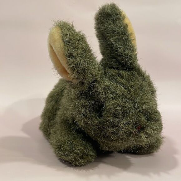 Vintage Russ Berrie Bartholomew Bunny Rabbit Plush Stuffed Animal Realistic 10" - Picture 5 of 7